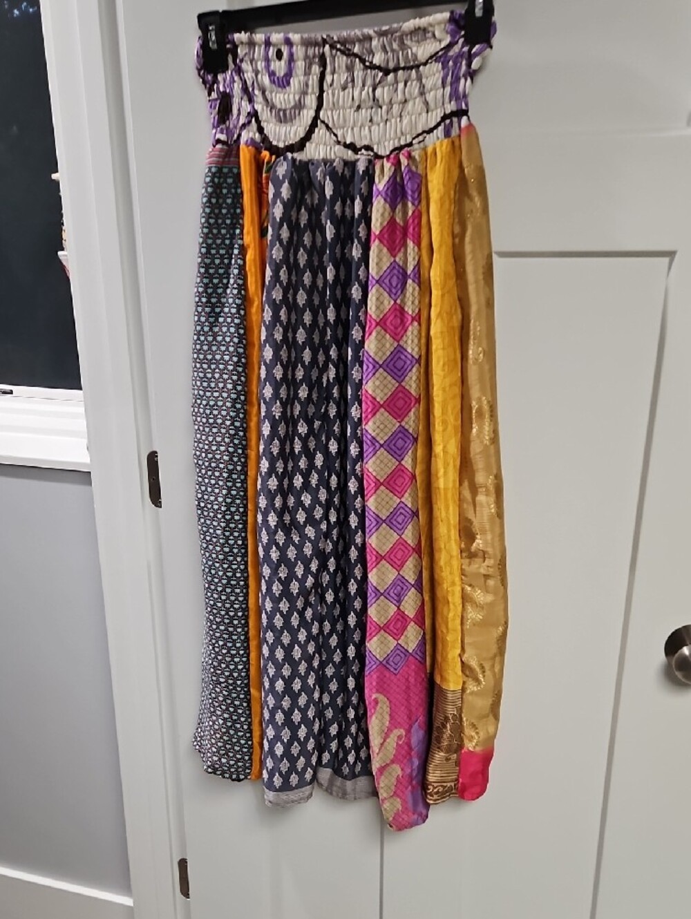 POL Multi-Panel Boho Pants in Mixed Prints and Colors - Picture 4 of 4